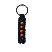 Llavero España Navy bandera TRENZADO