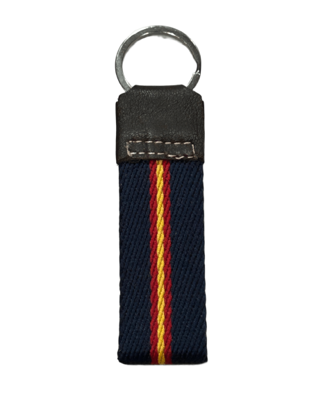 Llavero España Navy bandera Cuero