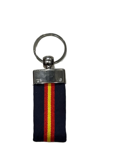 Llavero España Navy bandera Metal