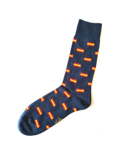 Calcetines España de Golf Azul navy