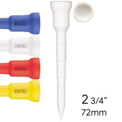 Tees LIGNUM 72MM TEES 12PK - MIX COLOUR