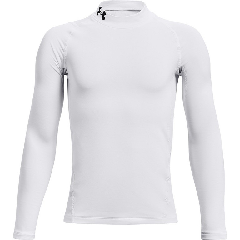 Camiseta Térmica UNDER ARMOUR Junior Blanca Baselayer JR