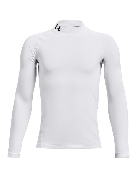 Camiseta Térmica UNDER ARMOUR Junior Blanca Baselayer JR