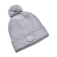 Gorro Invierno UNDER ARMOUR UA Driver Pom-Steel / White
