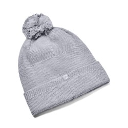 Gorro Invierno UNDER ARMOUR UA Driver Pom-Steel / White 2