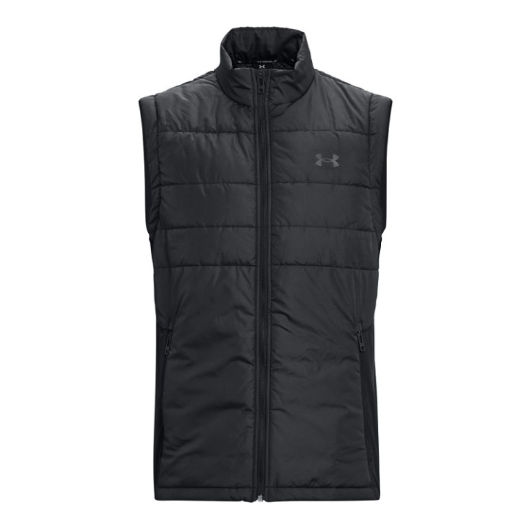 Chaleco Under Armour STRM SESSION GOLF VEST-Black / / Pitch Gray