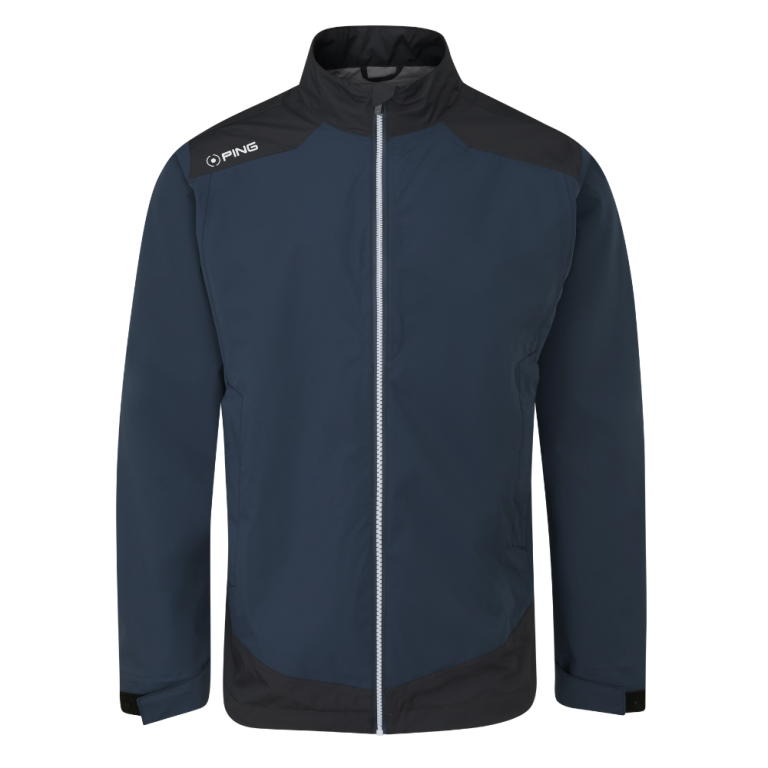 Chaqueta Lluvia PING Aquadrive Jacket Oxford Blue / negro
