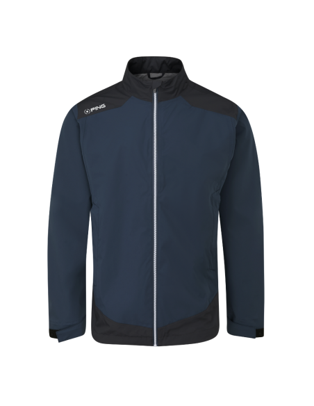 Chaqueta Lluvia PING Aquadrive Jacket Oxford Blue / negro