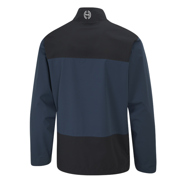 Chaqueta Lluvia PING Aquadrive Jacket Oxford Blue / negro