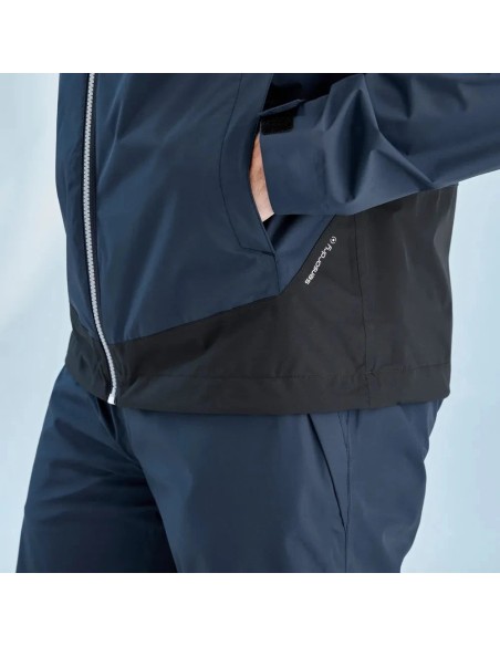 Chaqueta Lluvia PING Aquadrive Jacket Oxford Blue / negro