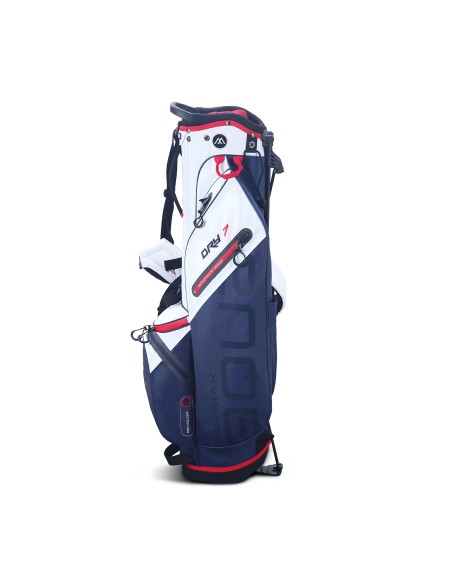 Big Max Aqua Seven G Stand Bag 4 Divider White / Navy / Red