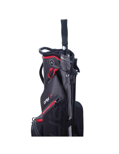 Big Max Aqua Seven G Stand Bag 4 Divider Negro/Rojo