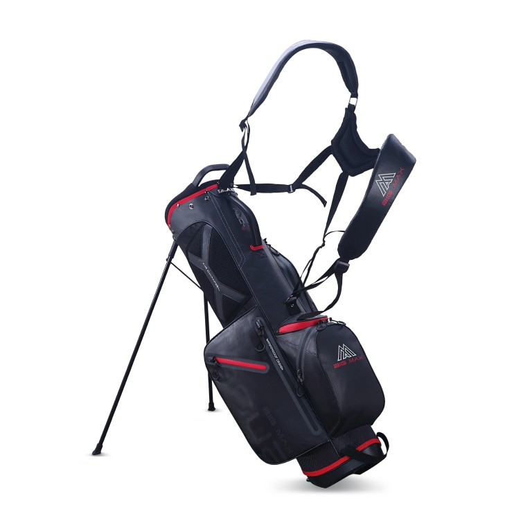 Big Max Aqua Seven G Stand Bag 4 Divider Negro/Rojo