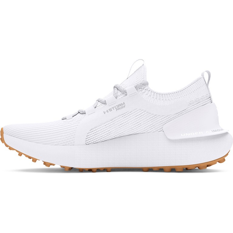 Zapatos Under Armour UA W Phantom Golf-White / White Clay / White