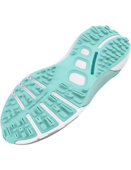 Zapatos Under Armour UA W Phantom Golf-Distant Gray / Distant Gray / Radial Turquoise