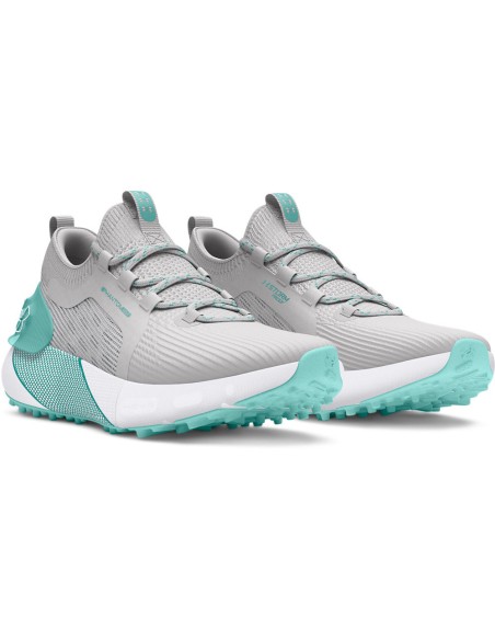 Zapatos Under Armour UA W Phantom Golf-Distant Gray / Distant Gray / Radial Turquoise