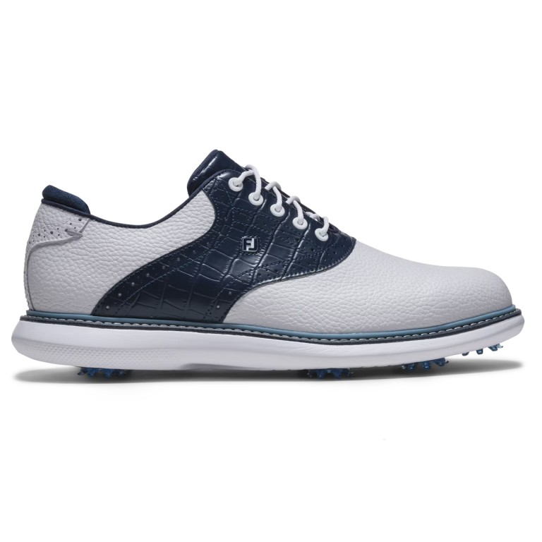 Zapatos FootJoy Traditions Blanco Azul 57981