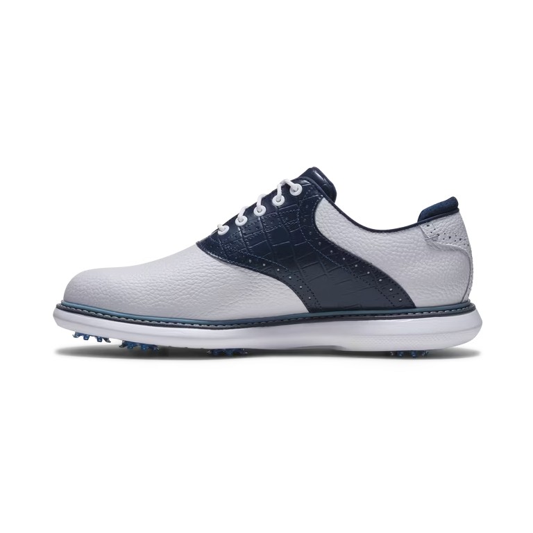 Zapatos FootJoy Traditions Blanco Azul 57981