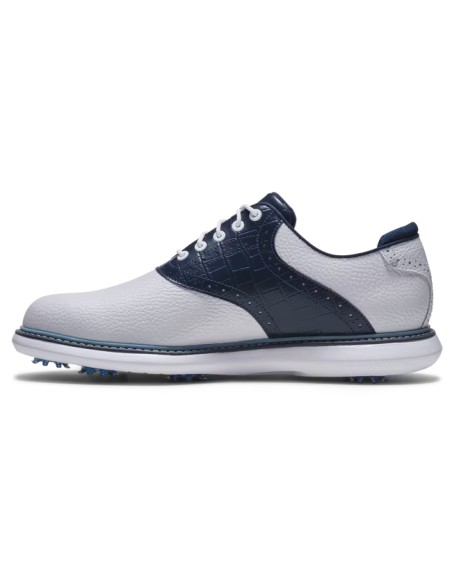 Zapatos FootJoy Traditions Blanco Azul 57981