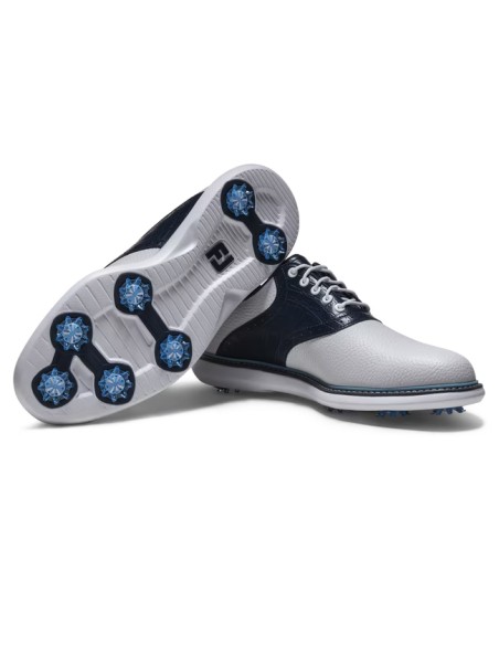 Zapatos FootJoy Traditions Blanco Azul 57981