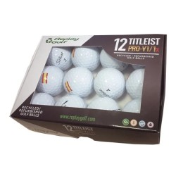 Bolas Titleist ProV1 y ProV1X con Bandera España Reacondicionadas
