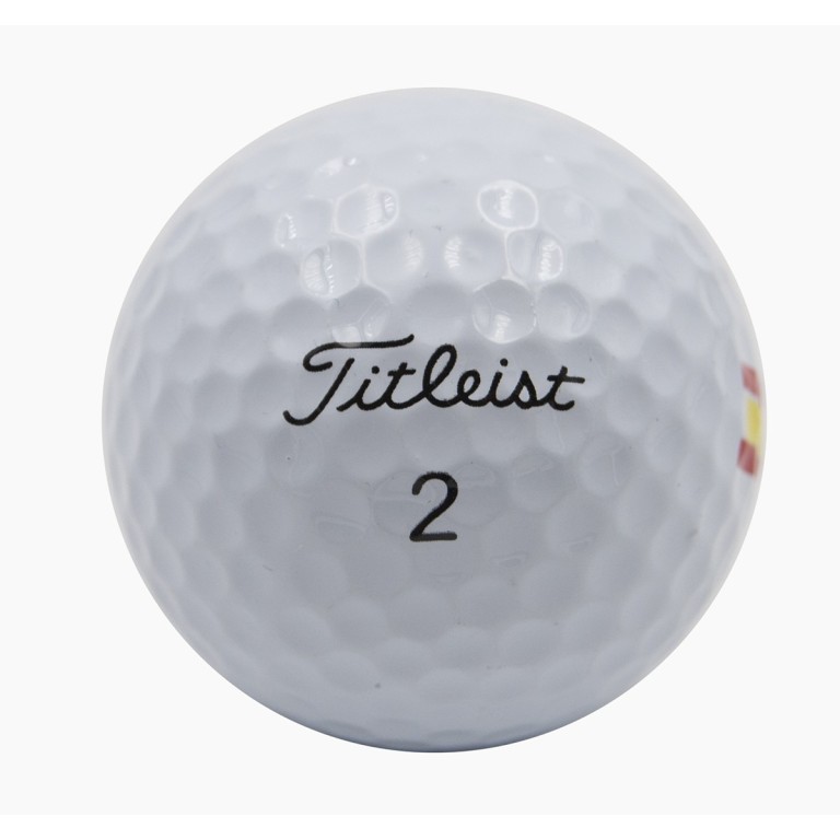 Bolas Titleist ProV1 y ProV1X con Bandera España Reacondicionadas