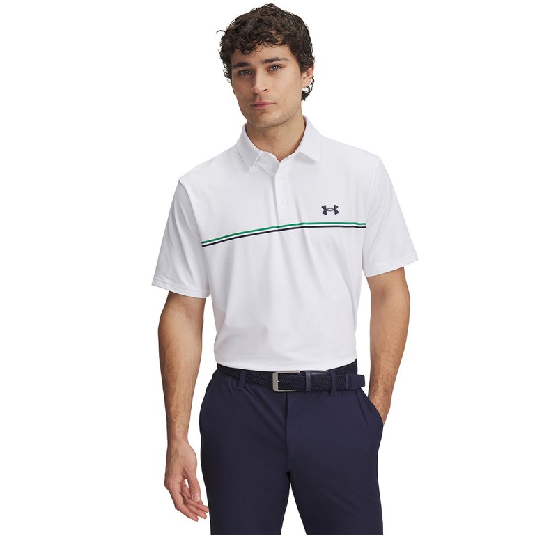 Polo UNDER ARMOUR Playoff 3.0 Stripe Team Kelly