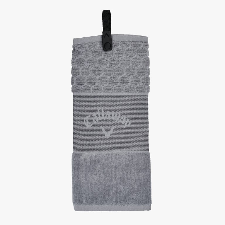 Toalla Callaway Trifold Gris – Máxima Limpieza y Comodidad en el Campo