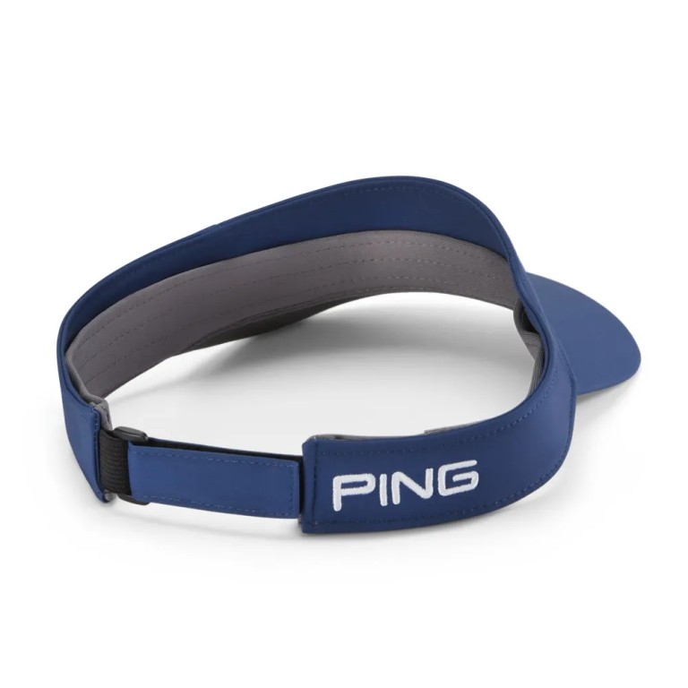 Visera PING Tour Hombre Azul Marino – Estilo Profesional y Máxima Transpirabilidad