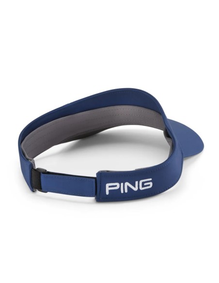 Visera PING Tour Hombre Azul Marino – Estilo Profesional y Máxima Transpirabilidad