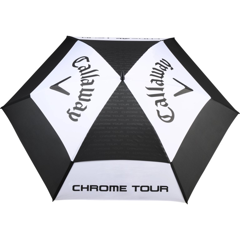 Paraguas Callaway Golf 64 Double Canopy Black White