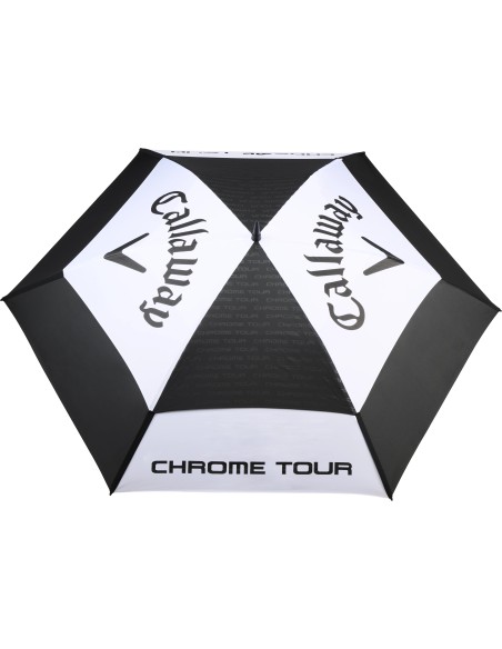 Paraguas Callaway Golf 64 Double Canopy Black White