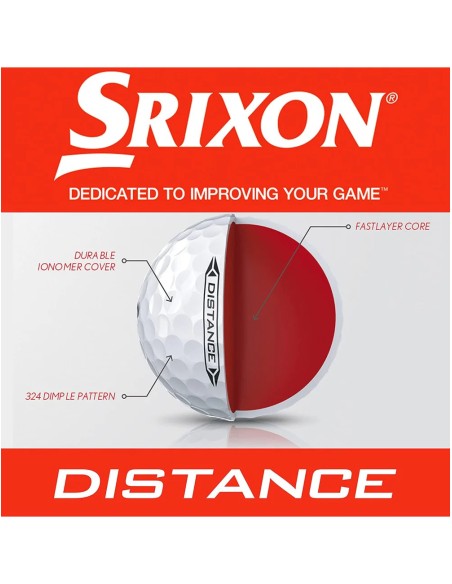 Bolas SRIXON Distance V.10