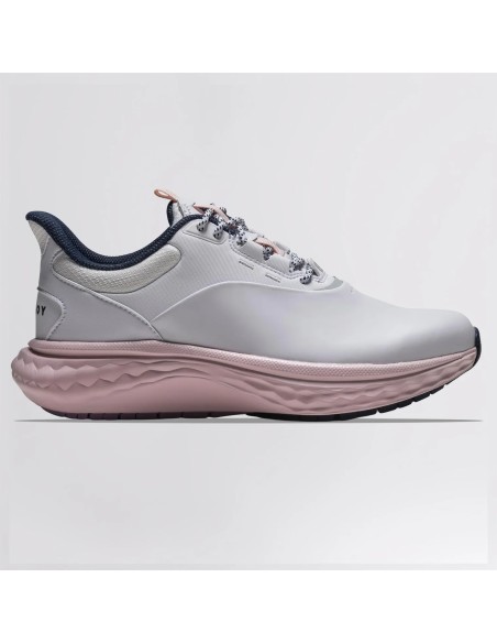 Zapatos de Golf Mujer FootJoy FJ Pulse Lady Blanco Navy Rosa – Ligeros y Cómodos