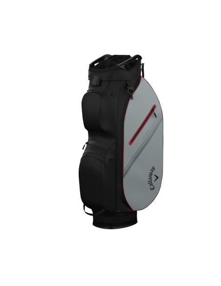 Bolsa de Golf Callaway Chase 14 Dry Cart Bag Negra/Gris/Roja 2026 | Impermeable