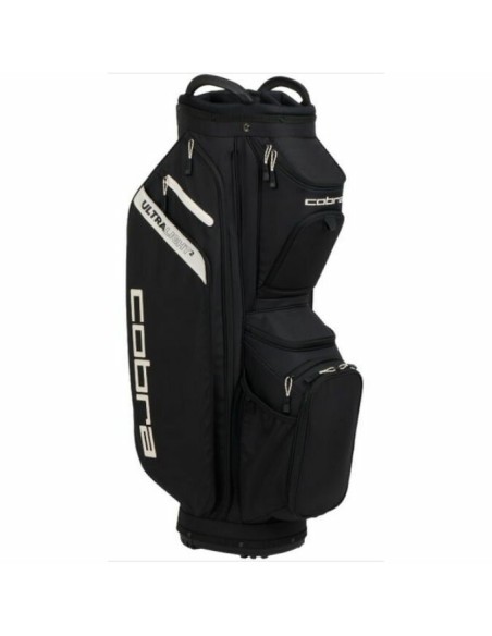 Bolsa de Golf Cobra Ultralight 2 Cart Bag Black Sugared Almond 2026 Negra| Ligera y Premium