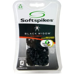 Tacos Zapatos Softspikes Black Widow Fast Twist 3.0 Golf Cleats