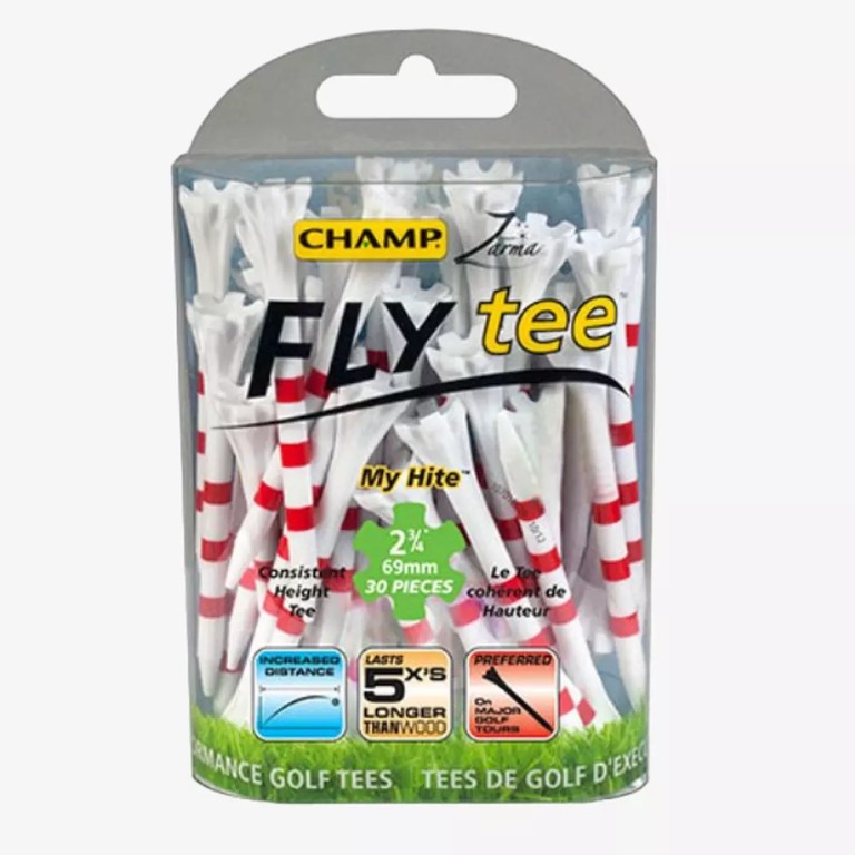copy of 69MM (30PK) CHAMP FLYTEE WHITE