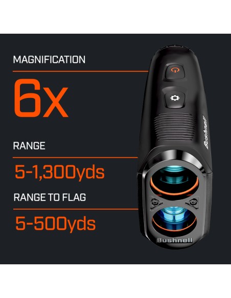 Medidor Bushnell Tour V7 Shift | Telémetro Láser Golf con Slope | GolfTime