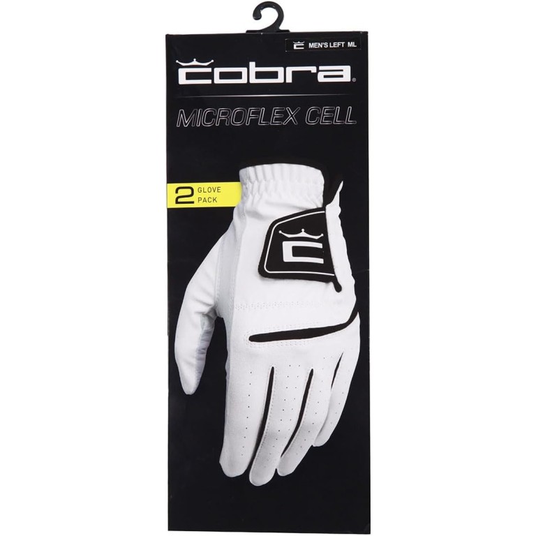 Guante Cobra Microflex Cell Diestro Pack 2 | Guantes de Golf Cobra | GolfTime